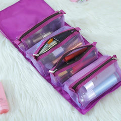 Multifunction Travel Cosmetic Bag Makeup Toiletries Organizer Waterproof Storage