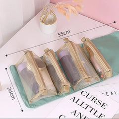 Multifunction Travel Cosmetic Bag Makeup Toiletries Organizer Waterproof Storage