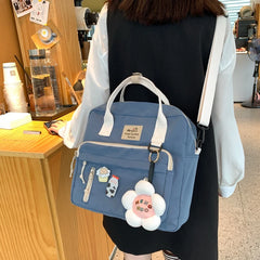 Portable School Backpack for Teenage Girls