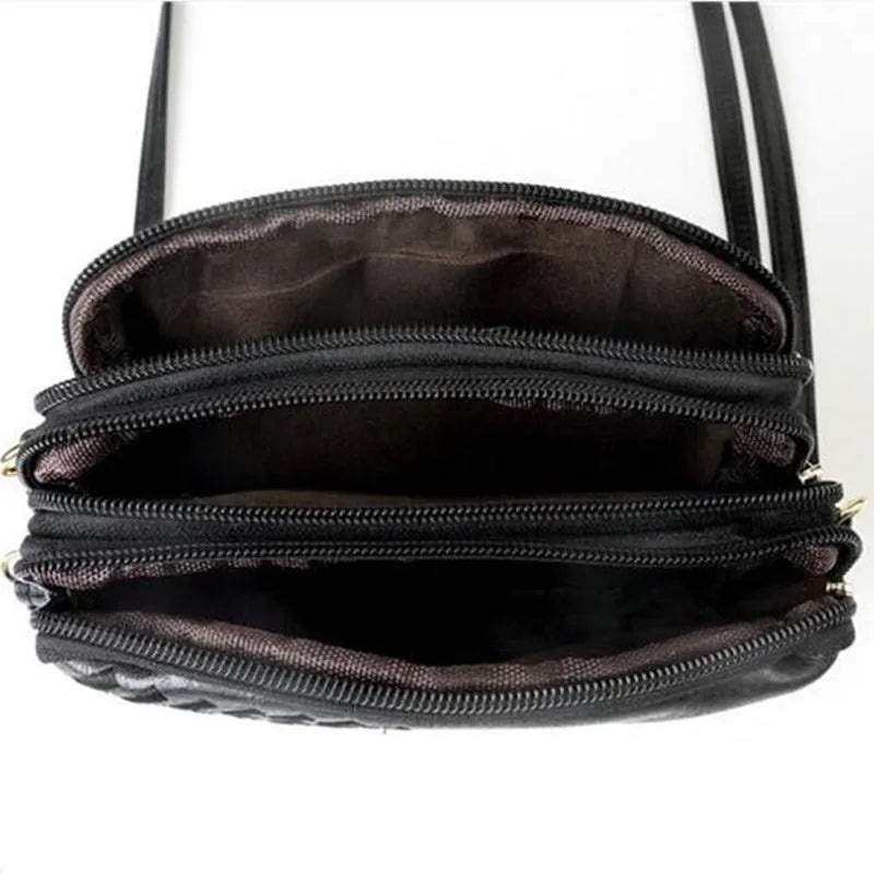 Women Embroidery Flower Handbag Lady Crossbody Shoulder Bags
