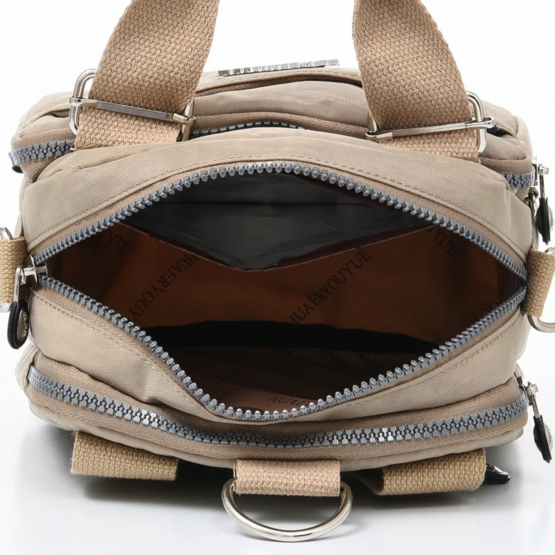 Multifunction Women's Bag Double Shoulder Bag Waterproof Handbags