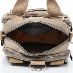 Multifunction Women's Bag Double Shoulder Bag Waterproof Handbags