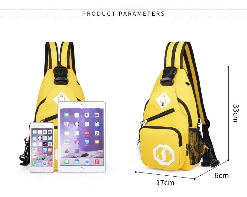 Multifunctional Crossbody Bag Women Casual Messenger Small Bag