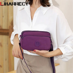 Multifunctional Ladies Crossbody Bag Solid Women's Travel Bag