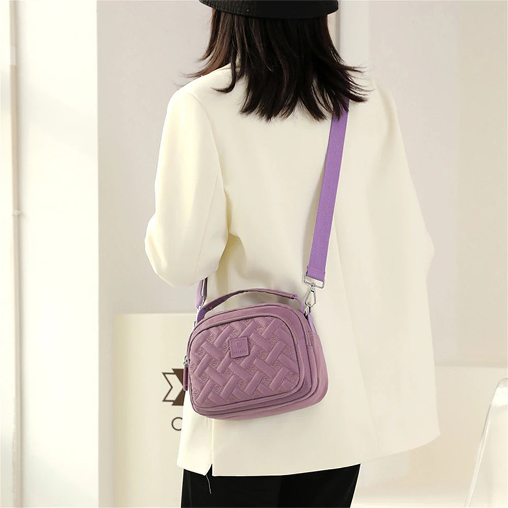 Multifunctional High Nylon Women Messenger Bag Spring Handbag