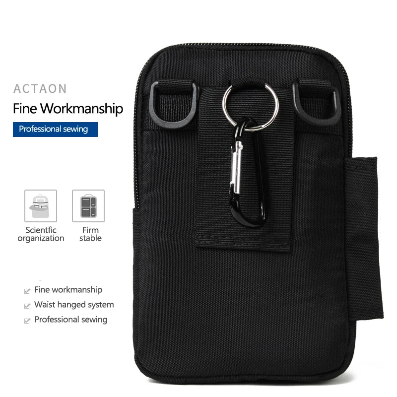 Multifunctional Fanny Packs Men Money Belt Bag Waist Bag Outdoor Sports