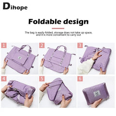 Waterproof Multifunctional Travel Bag For Women