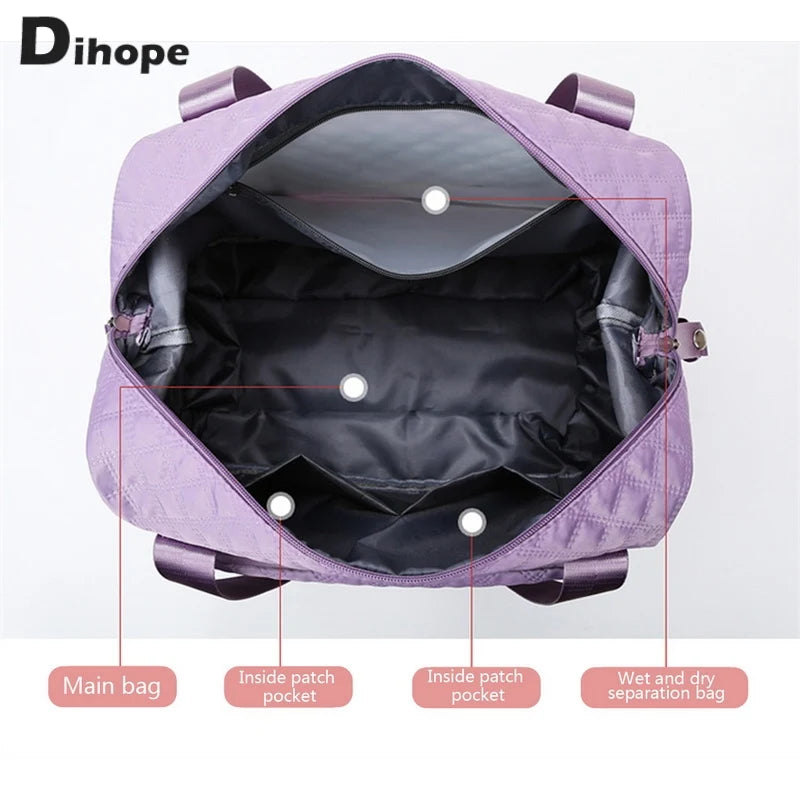 Waterproof Multifunctional Travel Bag For Women