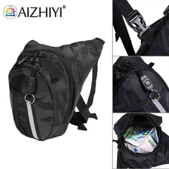 Men Drop Leg Belt Bag Waterproof Thigh Waist Fanny Pack