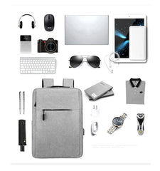 Waterproof Laptop Backpack USB Charging Rucksack for Men