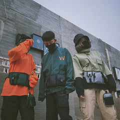 Outdoor Tactical Chest Waist Bag Hip Hop Motorcycle Phone Crossbody