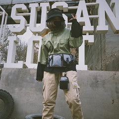 Outdoor Tactical Chest Waist Bag Hip Hop Motorcycle Phone Crossbody