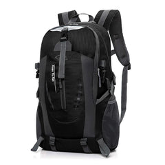 Waterproof Nylon Backpack USB 40L Climbing Hiking Fishing Unisex Mochila