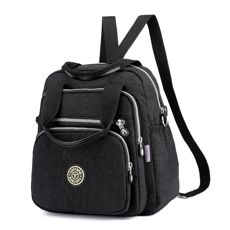 Outdoor Women Handbag Waterproof Tote Bag Nylon Shoulder Bag Large Capacity