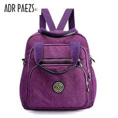 Outdoor Women Handbag Waterproof Tote Bag Nylon Shoulder Bag Large Capacity
