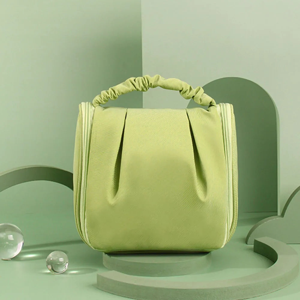 Portable Wash Bag Waterproof Storage Hanging Travel Female Wash Kit