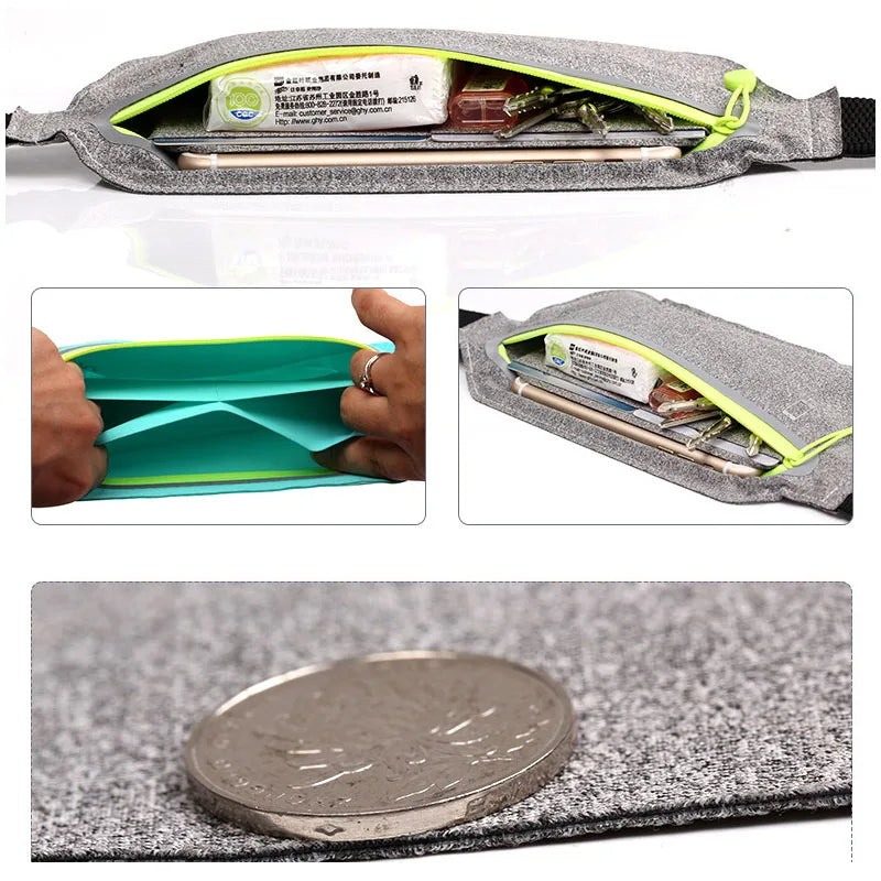 Multifunctional Sports Waist Bag Running Mobile Phone Bag Unisex Gym Bag