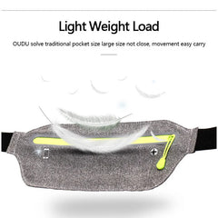 Multifunctional Sports Waist Bag Running Mobile Phone Bag Unisex Gym Bag