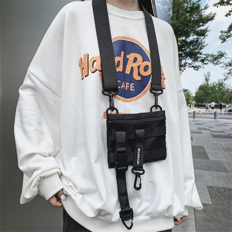Tactical Crossbody Bag Harajuku Techwear Waterproof Waist Bag