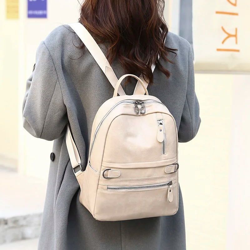 Multifunctional Travel Bags Vintage Women Backpack Large Capacity