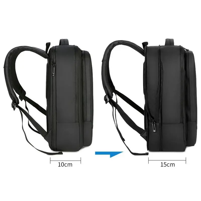 USB Charging Business Backpack Waterproof School Bag