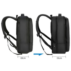 USB Charging Business Backpack Waterproof School Bag