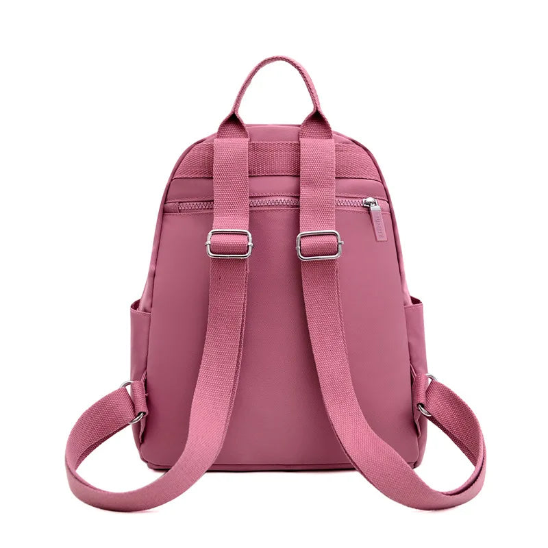 Embroidered Rucksack Large Capacity School Backpack for Girls