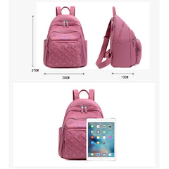 Embroidered Rucksack Large Capacity School Backpack for Girls