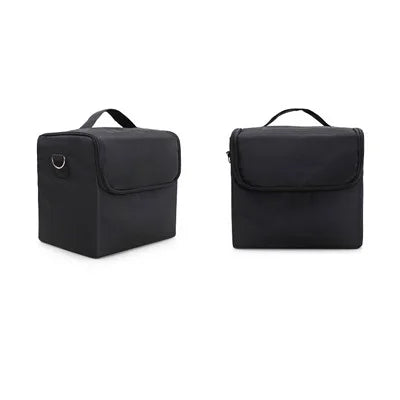 Multilayer Clapboard Cosmetic Bag Case Beauty Salon Tattoos Nail Art Tool Bin