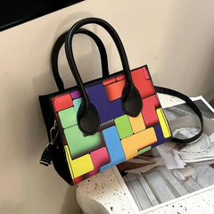 Colorful Clutch Purses Shoulder Bag for Girls Women