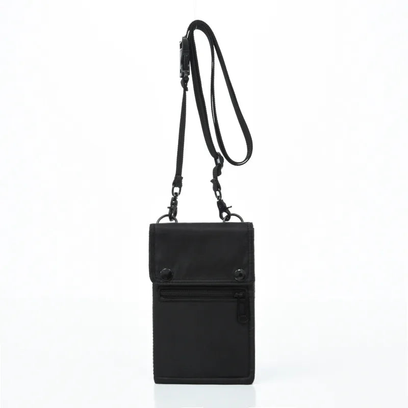 Small Backpack Shoulder Bag Men's Waterproof Nylon Travel Mobile Phone Bag