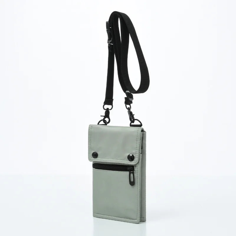 Small Backpack Shoulder Bag Men's Waterproof Nylon Travel Mobile Phone Bag