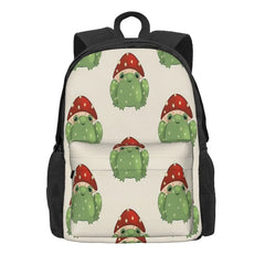 Mushroom Frog Backpacks Men's & Women's School Bag