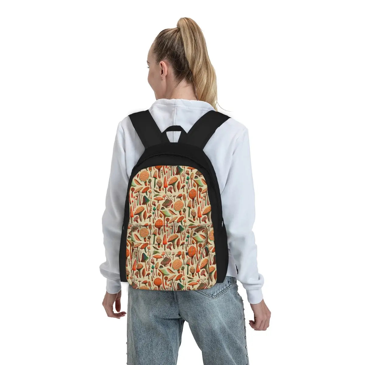 Mushroom Picking Backpacks for Women