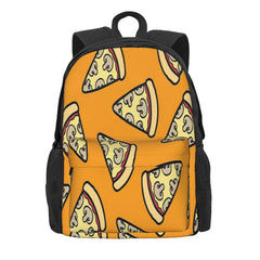 Mushroom Pizza Pattern Backpacks Men's Women's Bags