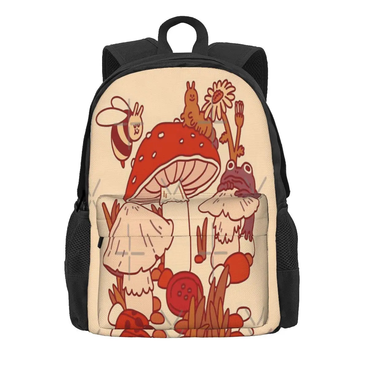 Mushrooms & Tiny Backpacks Men's and Women's Personalised Backpack