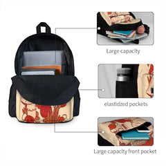 Mushrooms & Tiny Backpacks Men's and Women's Personalised Backpack
