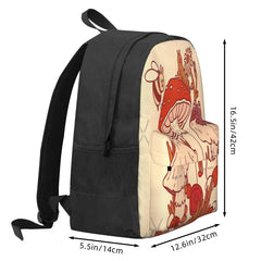 Mushrooms & Tiny Backpacks Men's and Women's Personalised Backpack