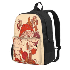 Mushrooms & Tiny Backpacks Men's and Women's Personalised Backpack
