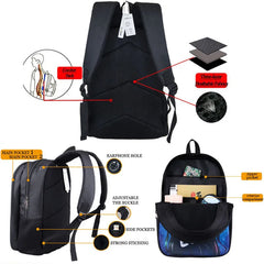 Musical Instrument Totes Bag Jazz Rock Women Backpack