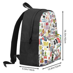 Musical Logos 2 Backpacks Men's Backpacks Bags For Women Man Bag