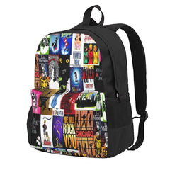 Musicals Collage III Backpacks Men's & Women's Bag Pack