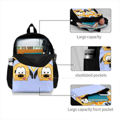 Mutt Teen College Student Backpack Laptop Travel Bags Pup