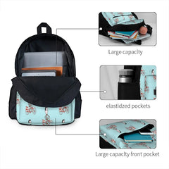 Pee Wees Big Adventure Bike Backpacks for Men Women Kids
