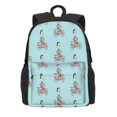Pee Wees Big Adventure Bike Backpacks for Men Women Kids