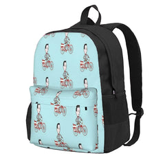 Pee Wees Big Adventure Bike Backpacks for Men Women Kids