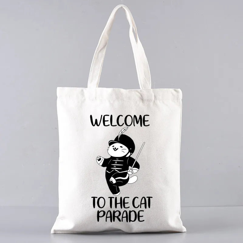 MCR Dead Femme Cartoon Handbags Shoulder Bags Casual Shopping Women Canvas Bag