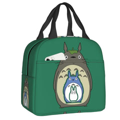 Totoro Lunch Box Women Hayao Miyazaki Anime Thermal Cooler Insulated Bag