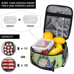 My Neighbour Totoro Anime Lunch Bag Insulated Thermal Cooler Box