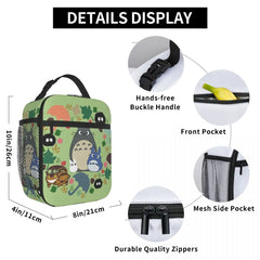 My Neighbour Totoro Anime Lunch Bag Insulated Thermal Cooler Box